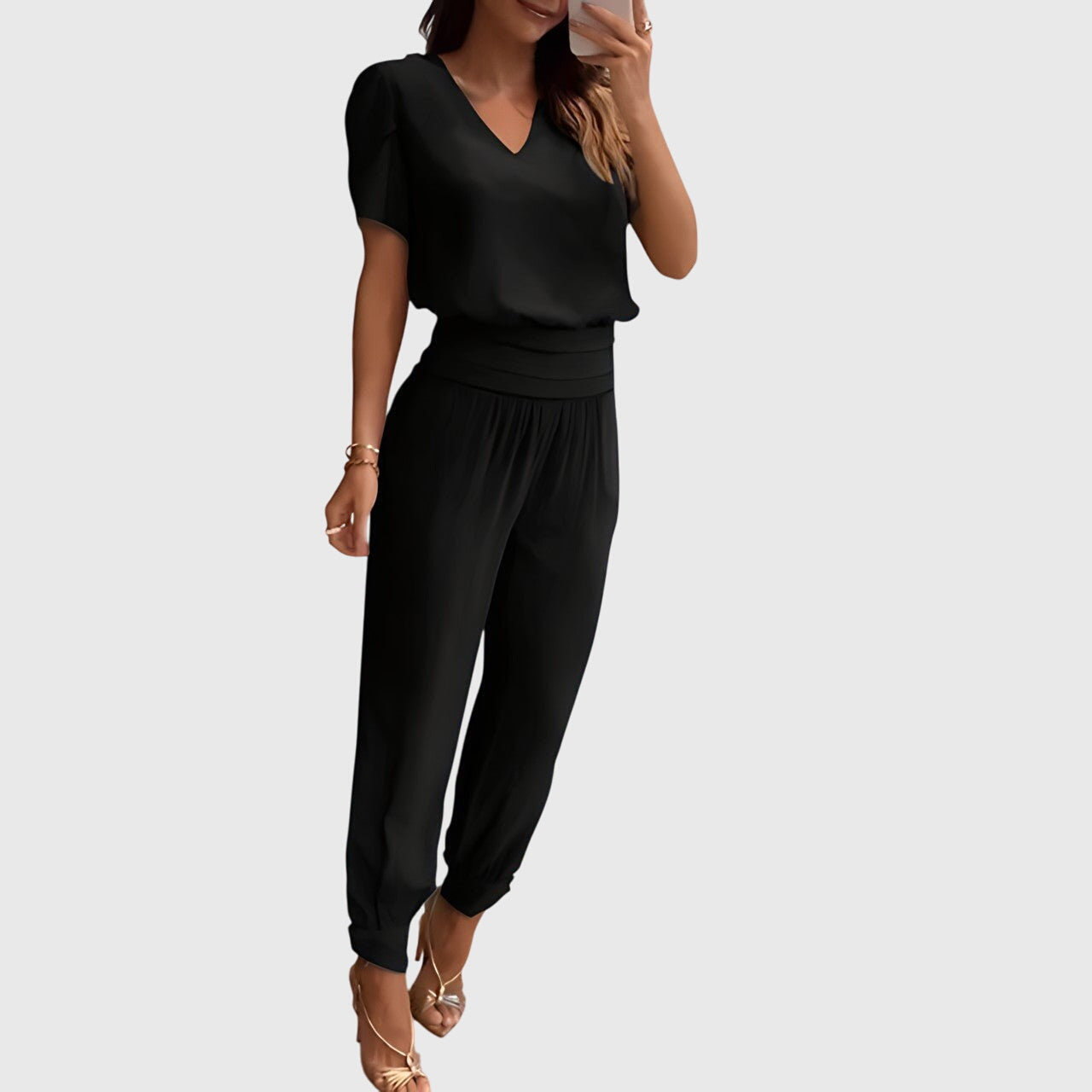 Jennifer™ | Stijlvolle Blouse en Broek Set