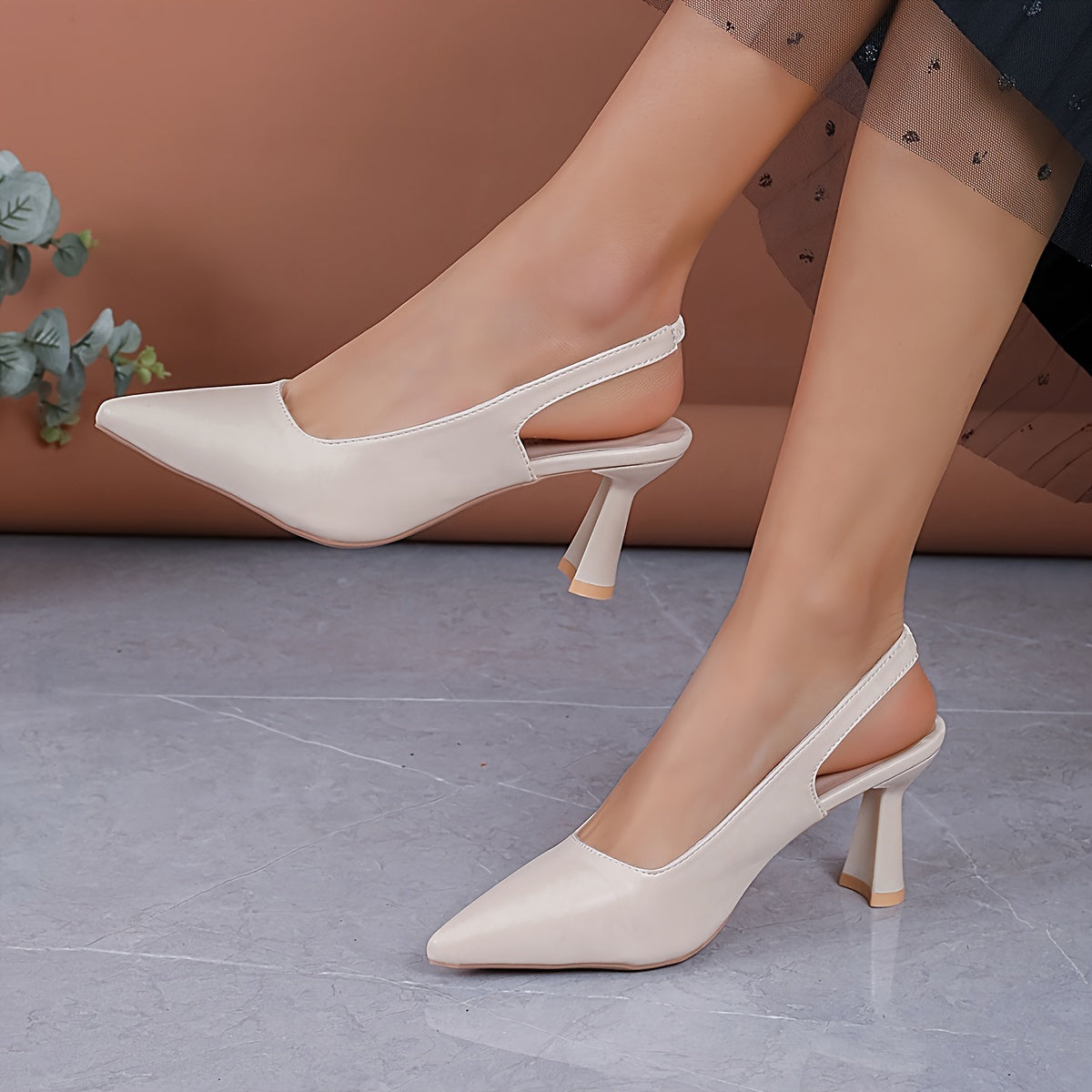 Sophia | Elegante Slingback Hakken
