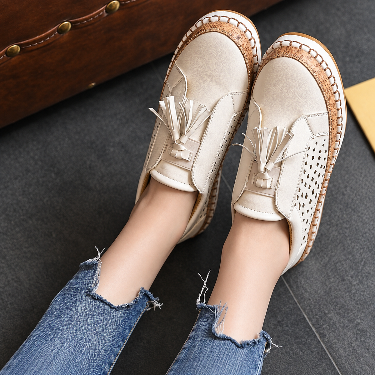 Keltoum | Comfortabele instapsneakers