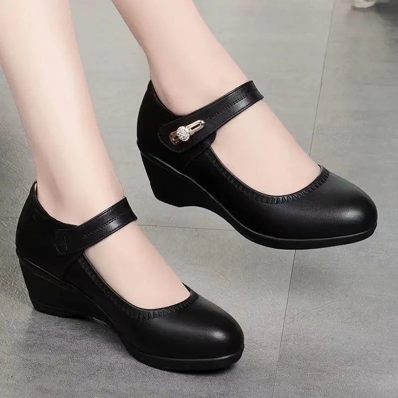 Lydia | Elegante Comfortschoenen met Middelhoge Hak