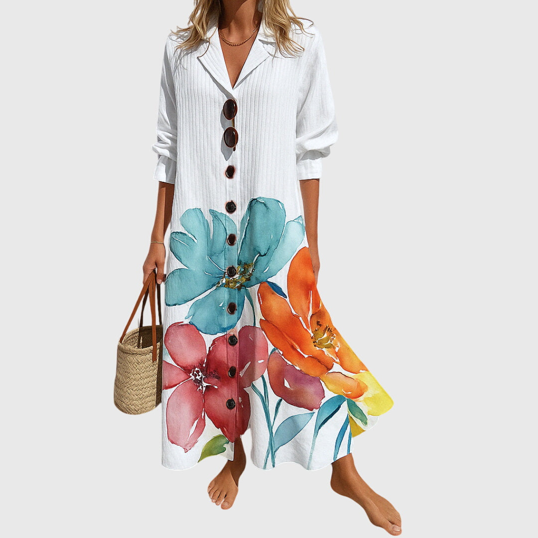 Jasmine™ | Elegante Slankende Jurk