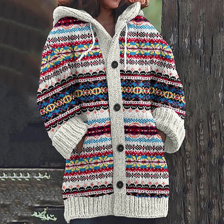 Mèlanie | Gebreide Cardigan met patroon