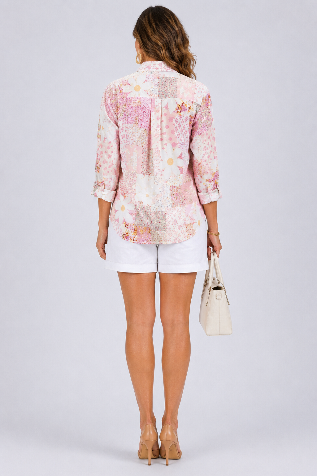 Aethira™ | Patchwork Daisy Blouse
