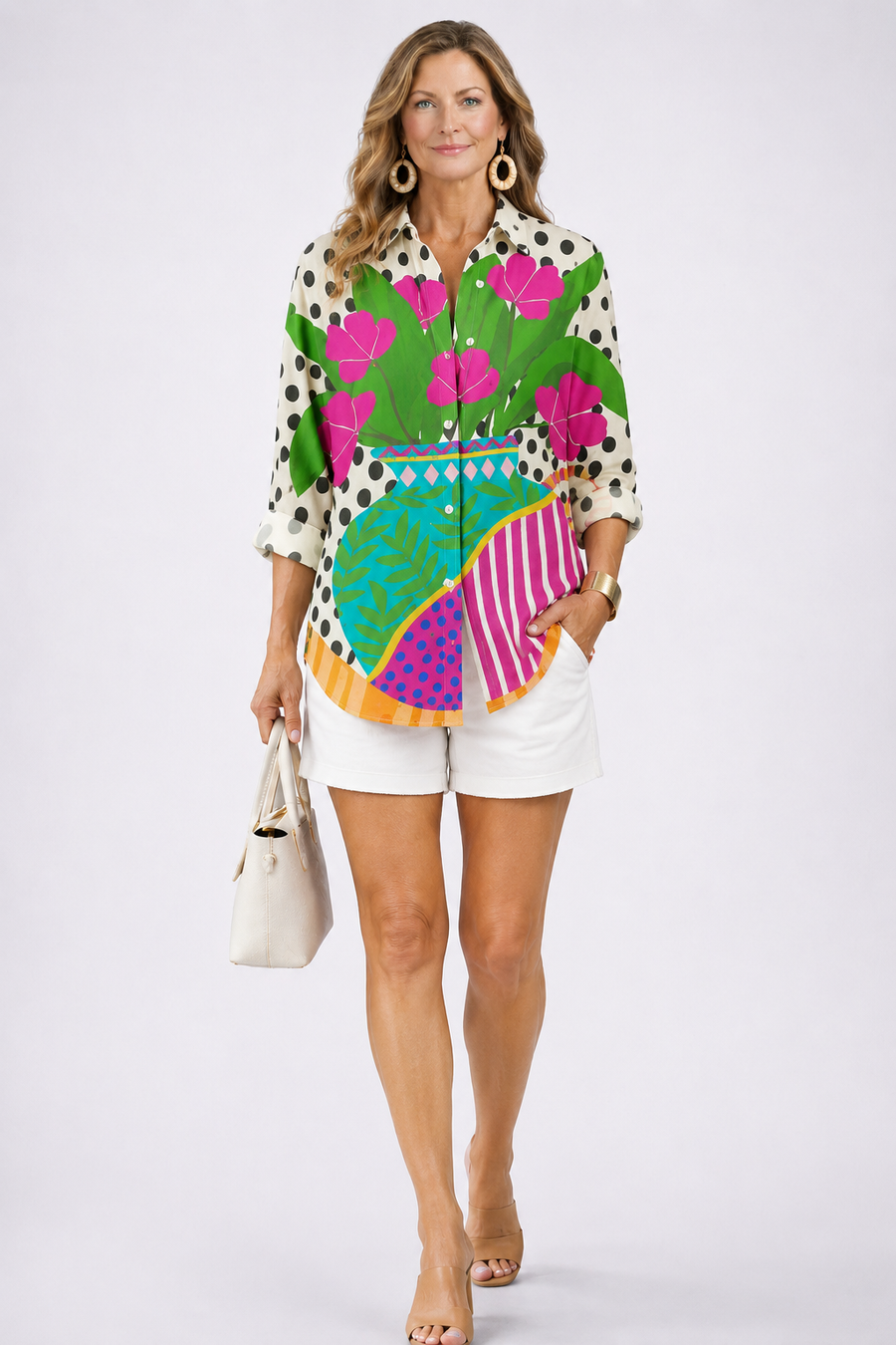 Isvelyn™ | Bloeiende Vaasje Blouse