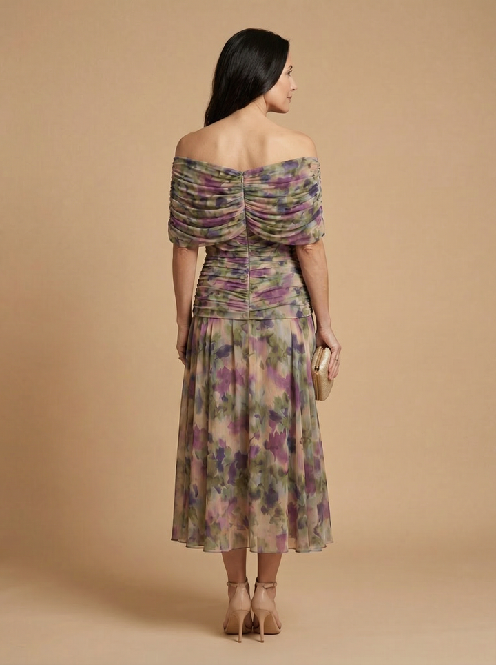 Elegante Zijden Robe Santana - Maison Claire et Sylvie