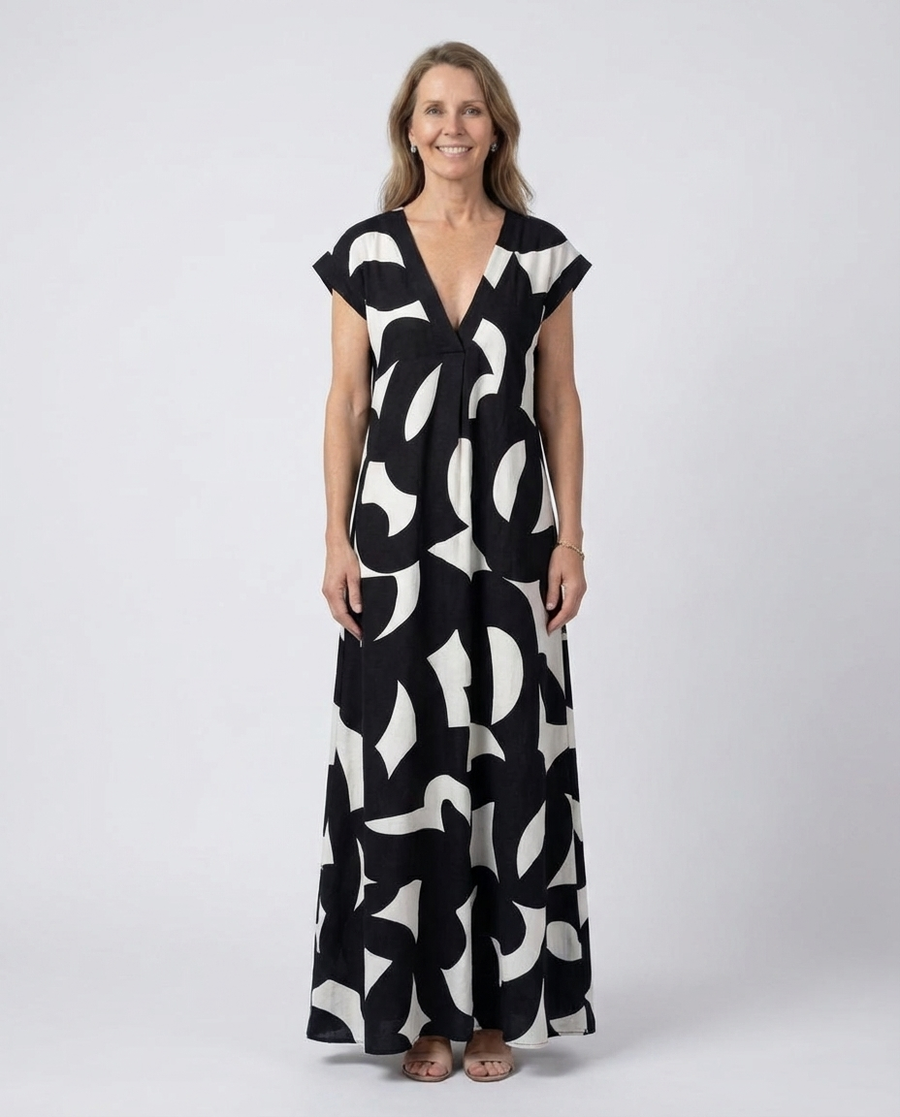 Lysandra | Elegante Maxi Jurk