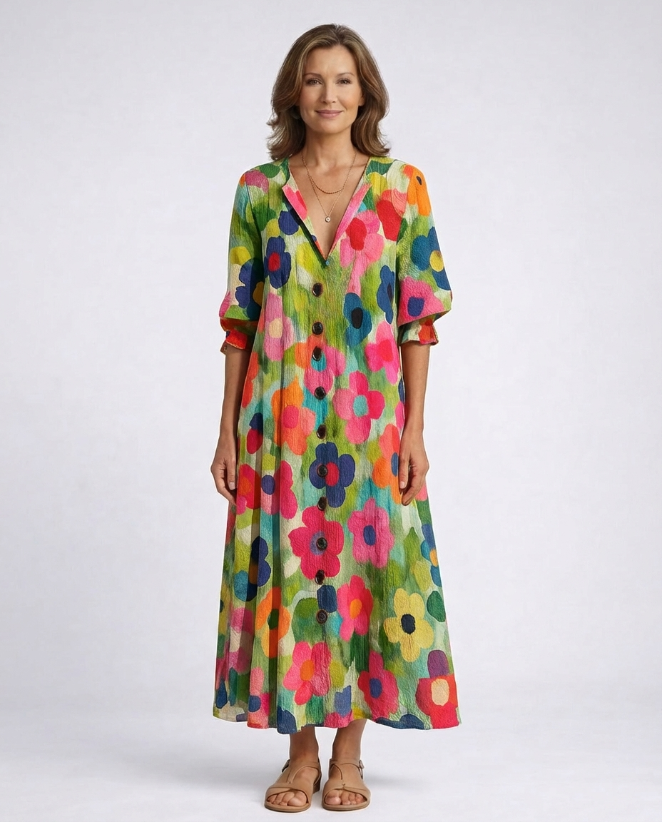 Jasmine™ | Elegante Slankende Jurk