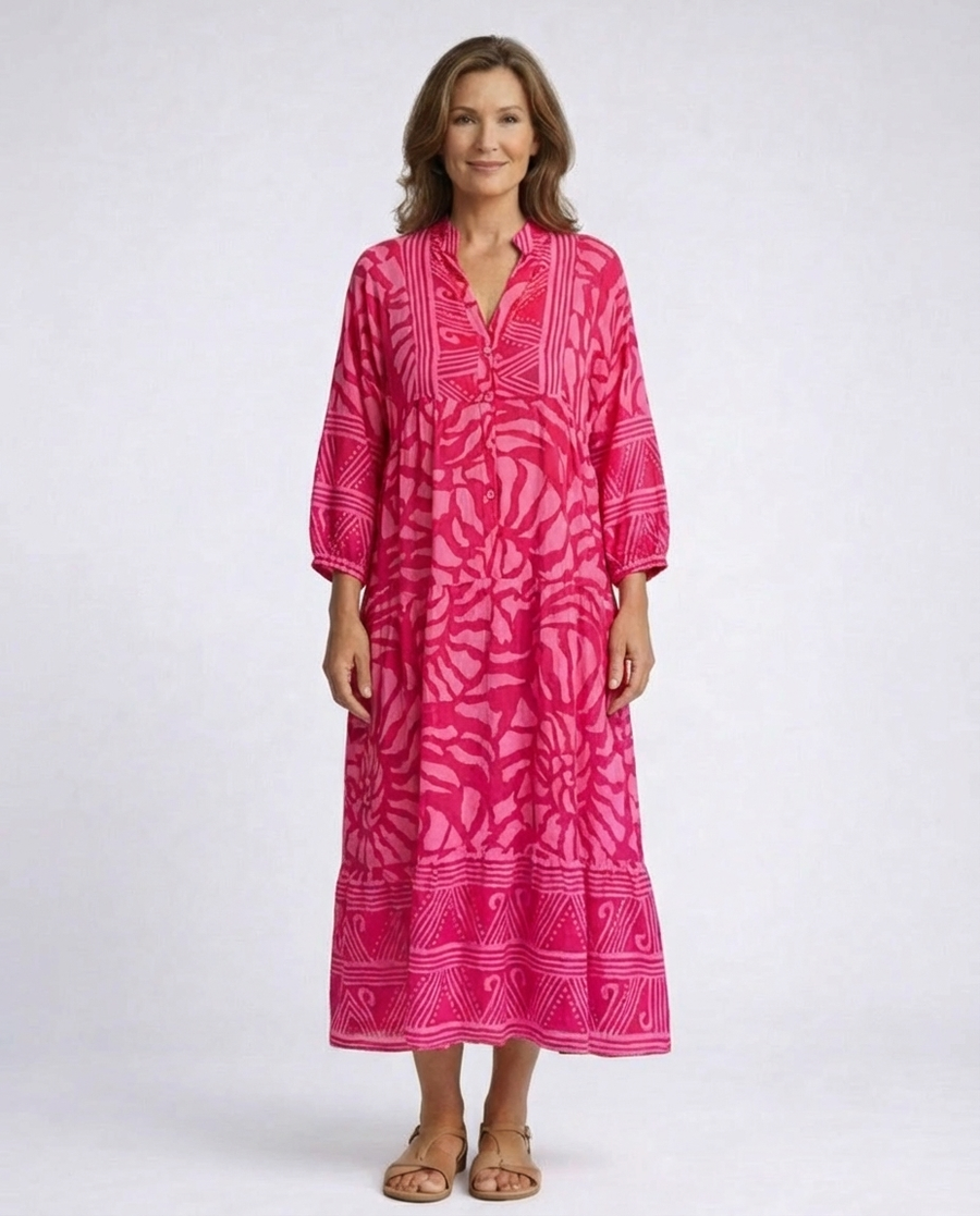 Mckinley™ | Maxi Jurk Met Elegante Print