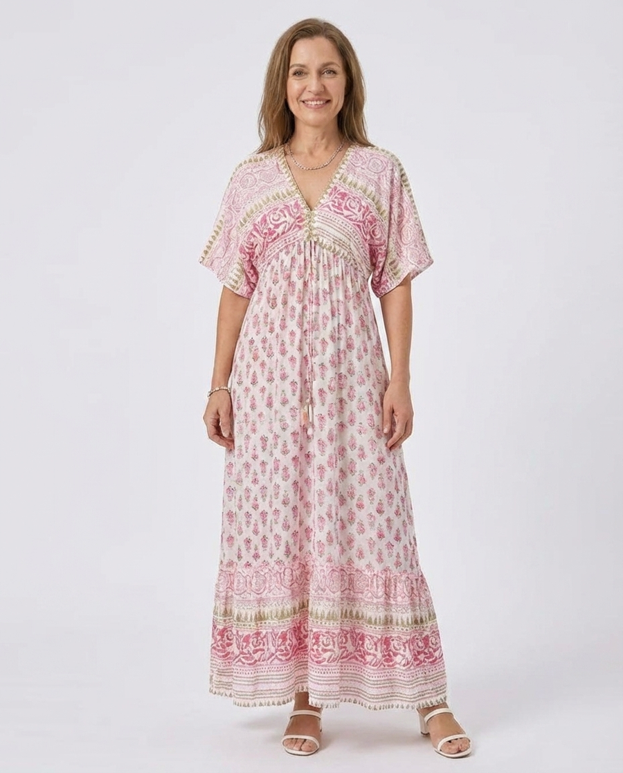 Lyrianna | Comfortabele Maxi Jurk