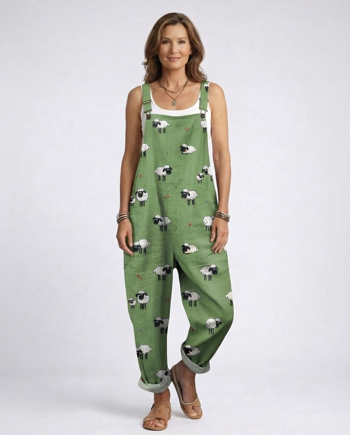Rysoria™ | Comfortabele bedrukte Jumpsuit