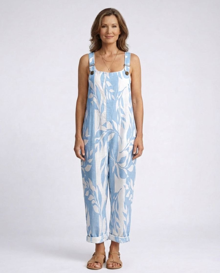 Celyndra™ | Comfortabele bedrukte jumpsuit