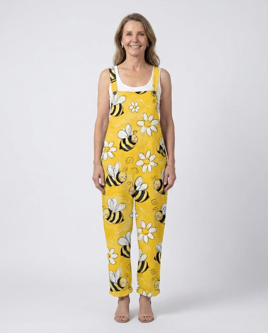 Myressa™ | Comfortabele bedrukte Jumpsuit