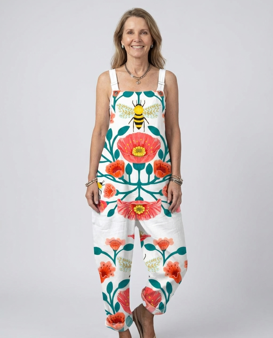 Quavira™ | Comfortabele bedrukte jumpsuit