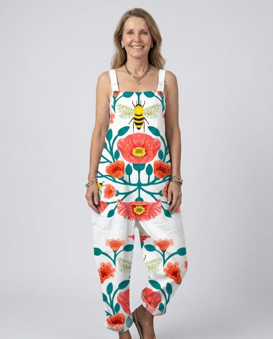 Quavira™ | Comfortabele bedrukte jumpsuit