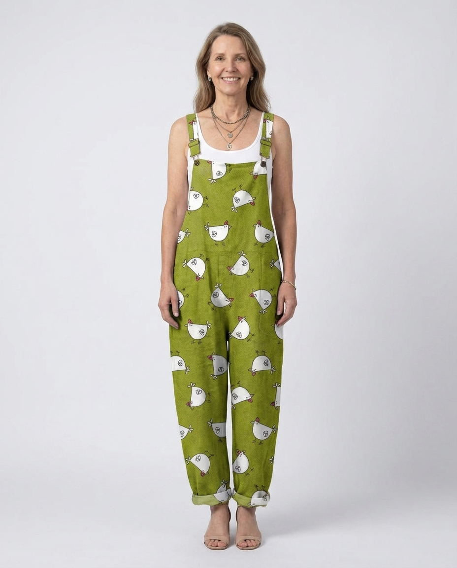 Caelyra™ | Comfortabele bedrukte jumpsuit