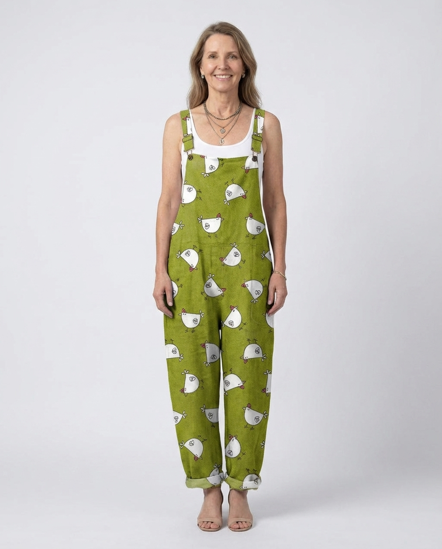 Caelyra™ | Comfortabele bedrukte jumpsuit