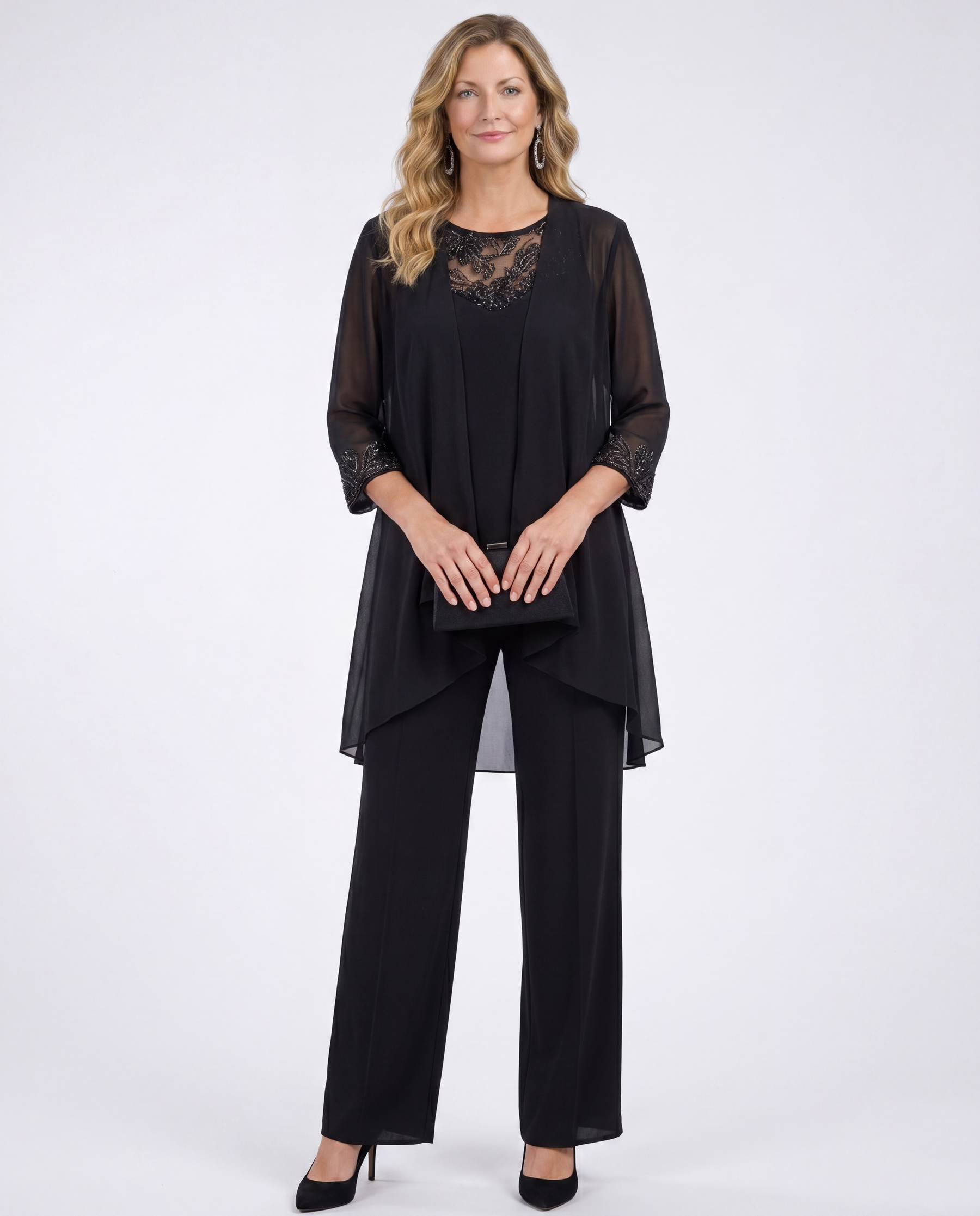 Lillie™ | Minimalistische stijl klassieke drie-delige set
