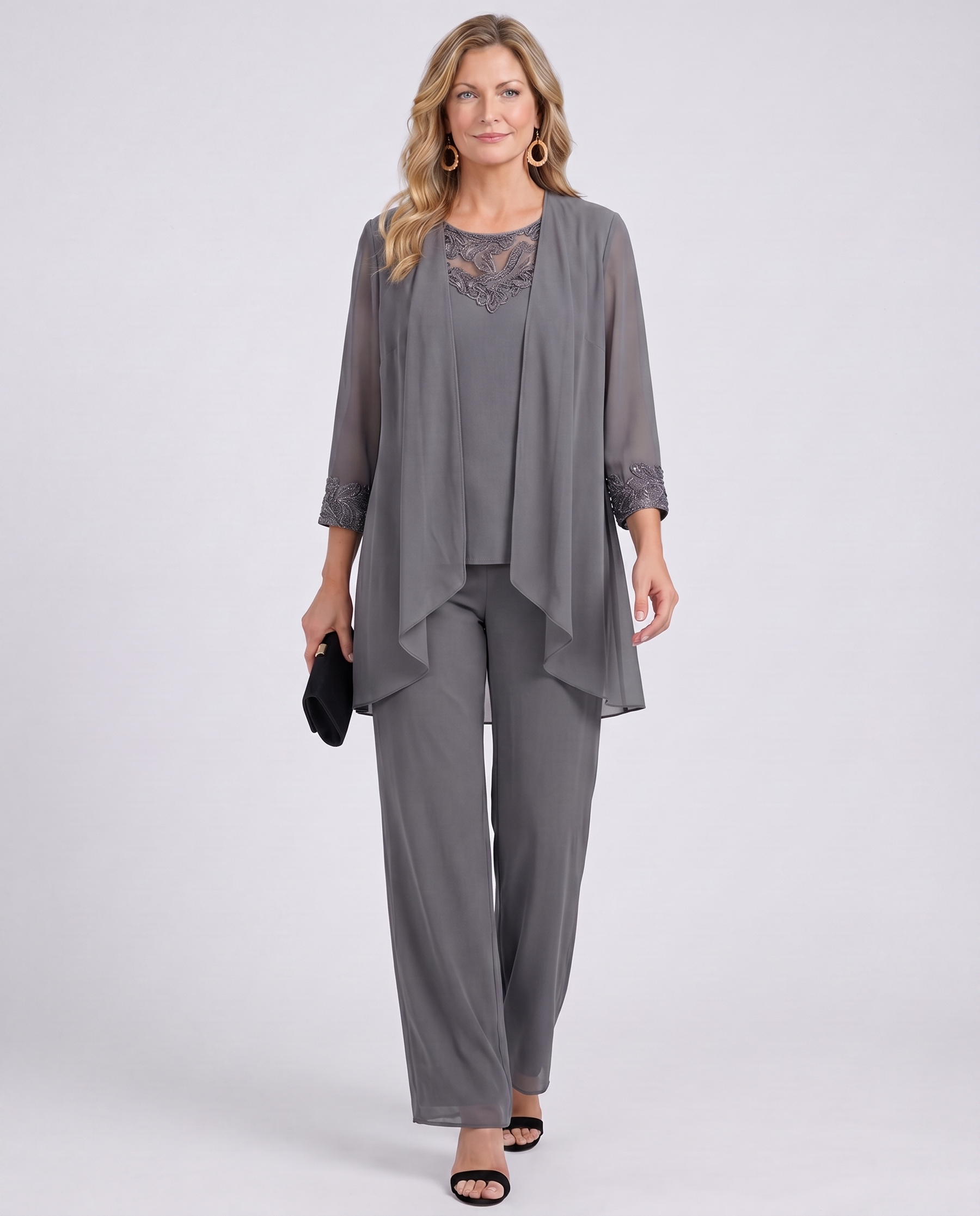 Lillie™ | Minimalistische stijl klassieke drie-delige set