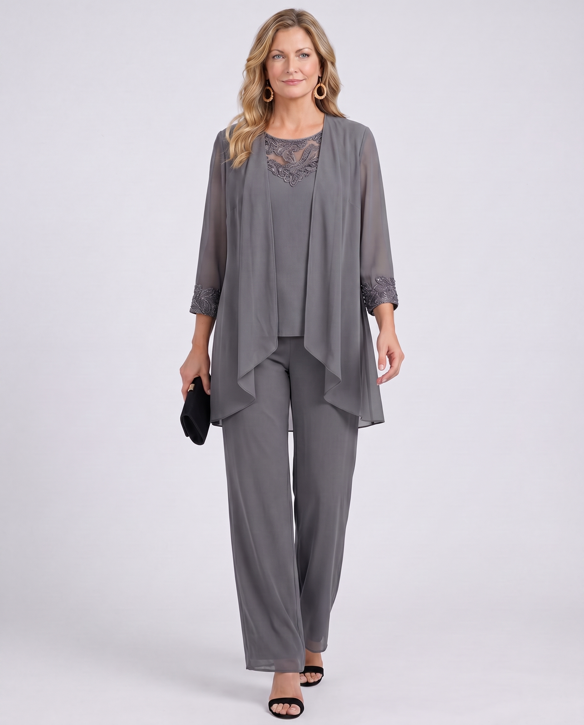 Lillie™ | Minimalistische stijl klassieke drie-delige set