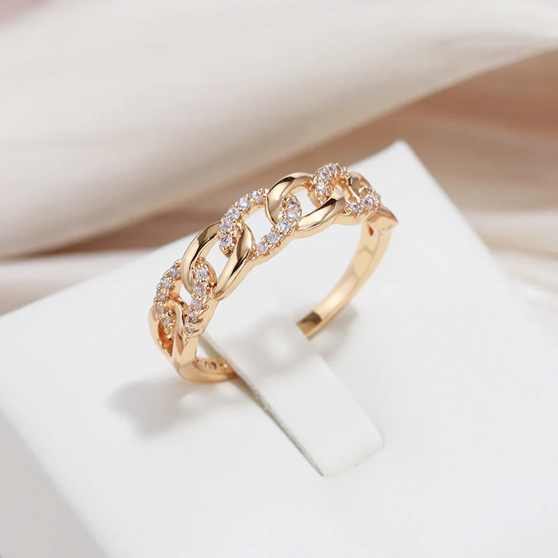 Gouden Ring “Maille Chic”
