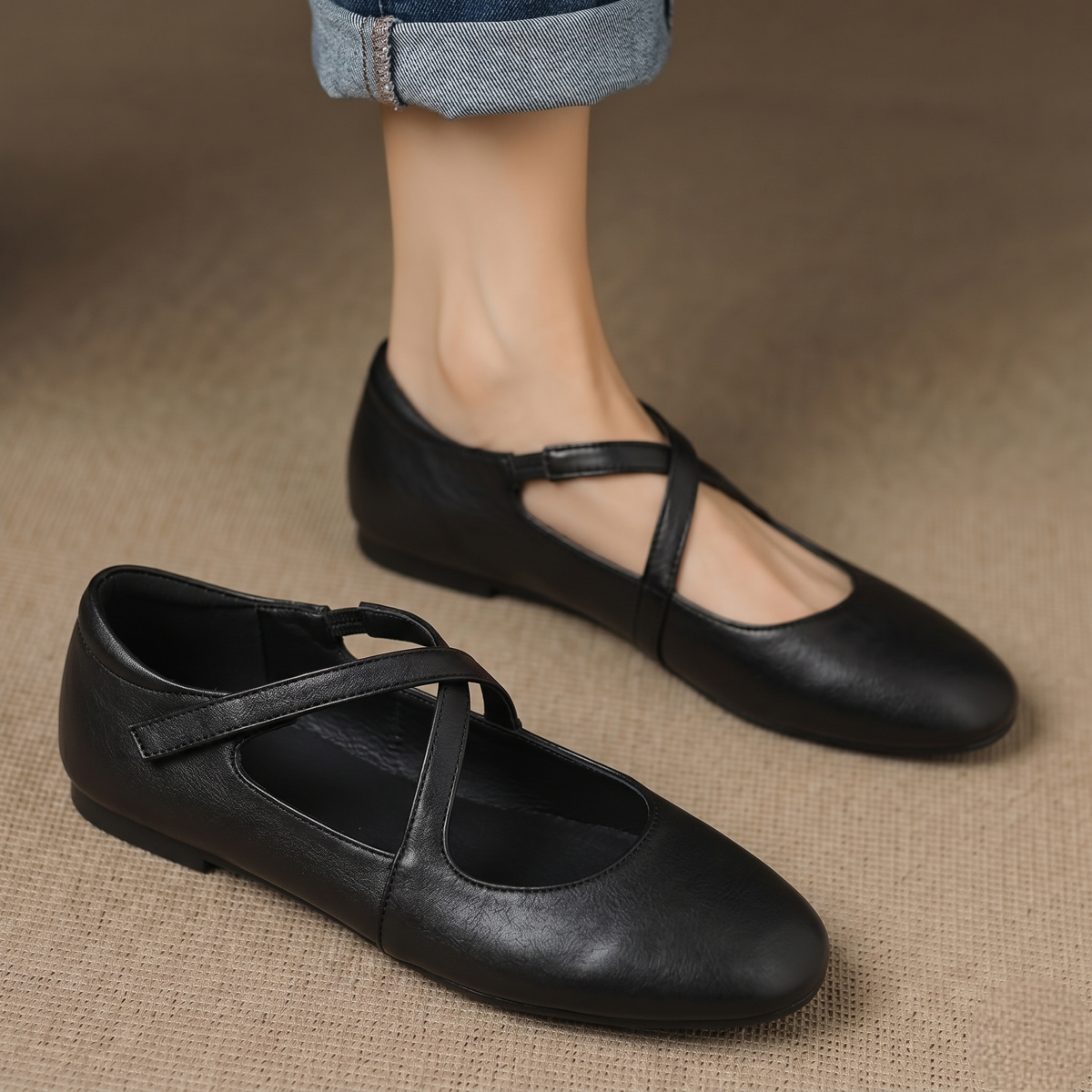 Steventje | Klassieke Mary Jane Flats