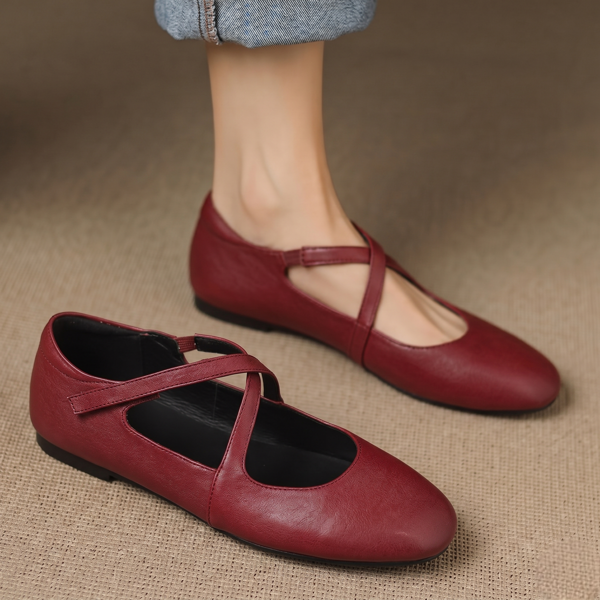 Steventje | Klassieke Mary Jane Flats