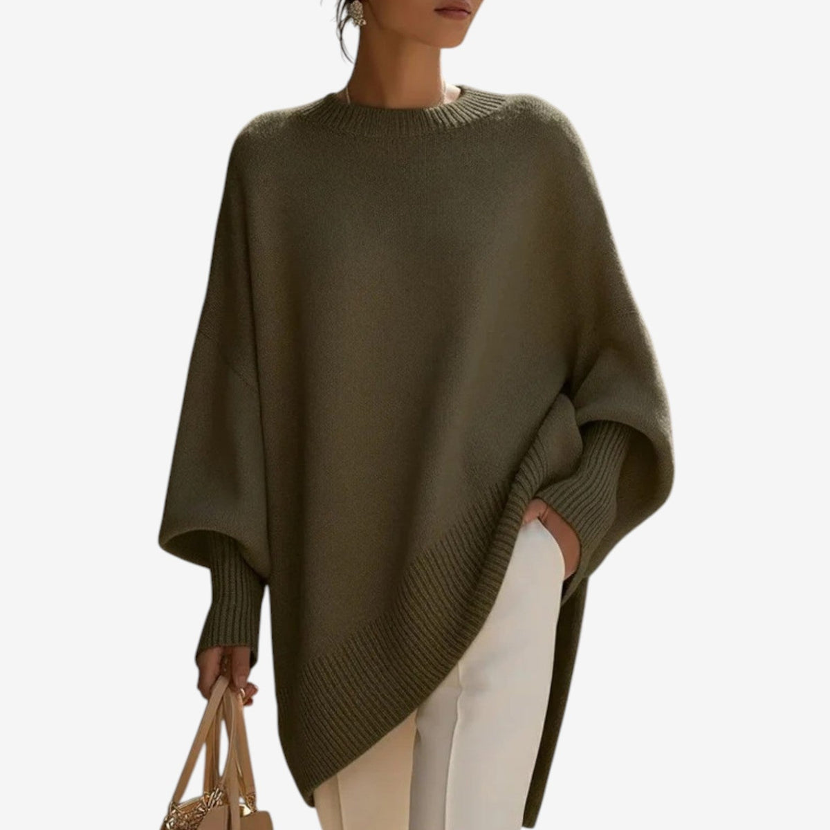 Ilona | Elegante asymmetrische trui