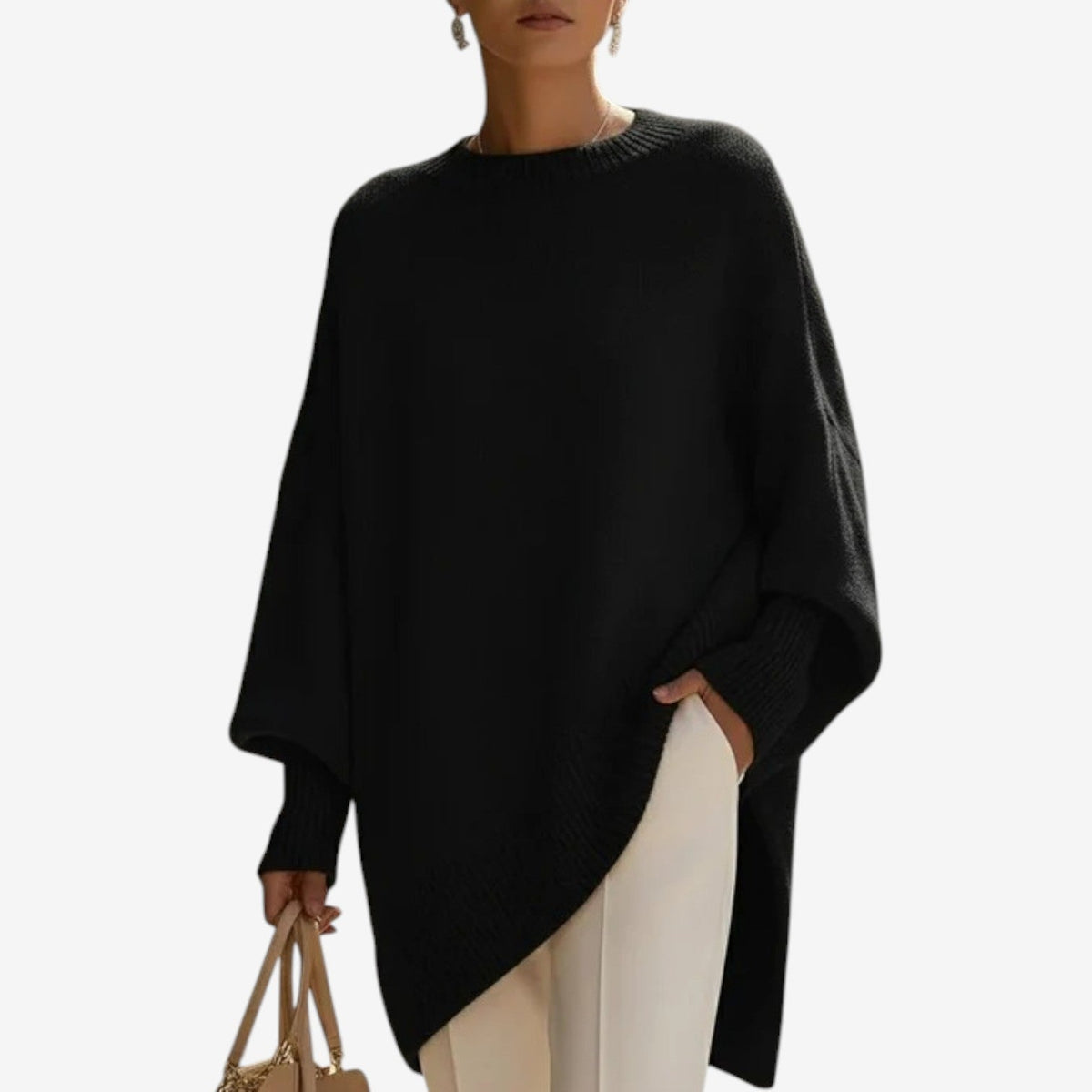 Ilona | Elegante asymmetrische trui