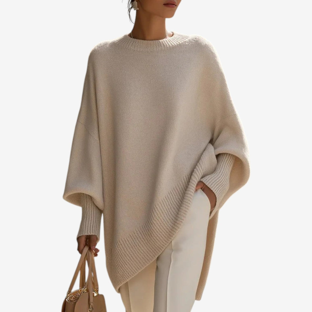 Ilona | Elegante asymmetrische trui