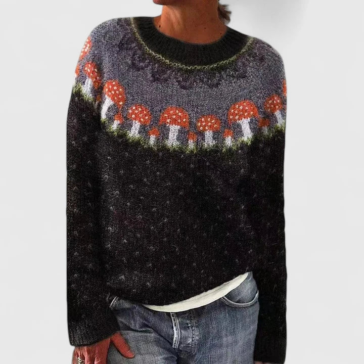 Mylène | Jacquard trui