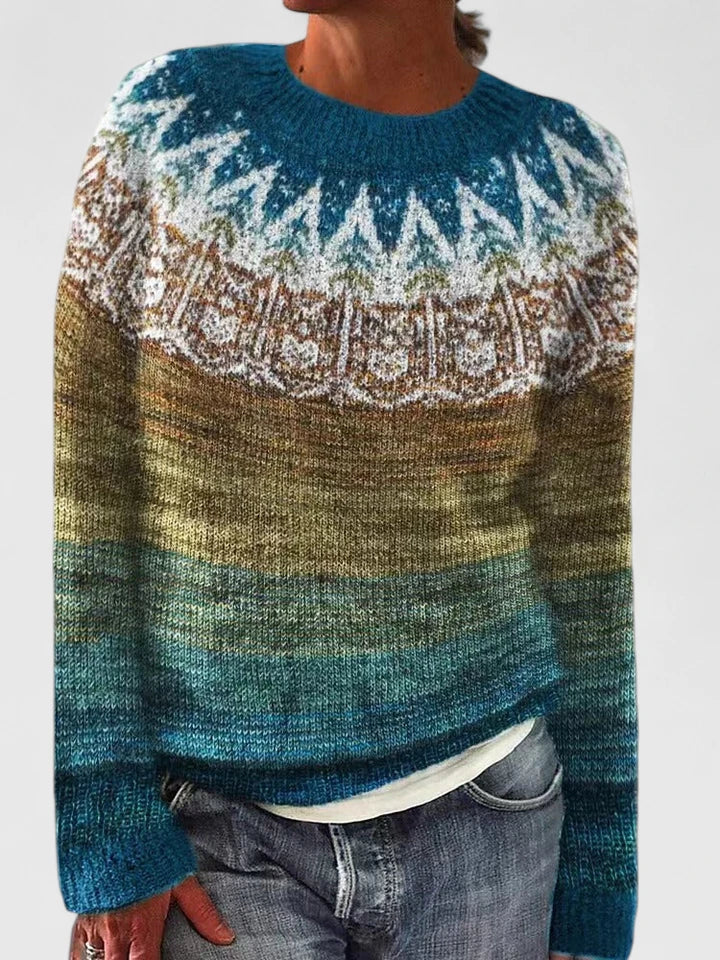 Mylène | Jacquard trui