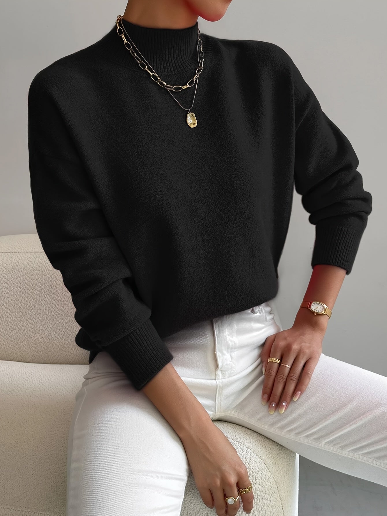 Cindy | Luxe Trui Turtleneck