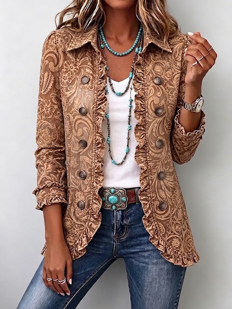 Didi | Vintage bloemen Blazers