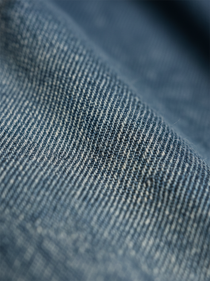 Karen | Lange Vintage Denim Jurk met Zachte Katoenen Touch