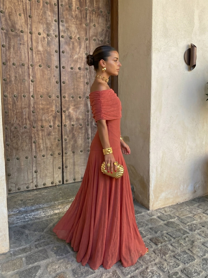 Elegante Simba Jurk van Zijde Tulle - Maison Claire en Sylvie