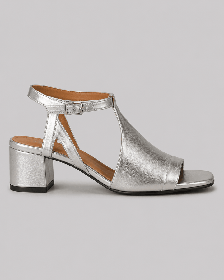 Serena | Zilveren zomer sandalen
