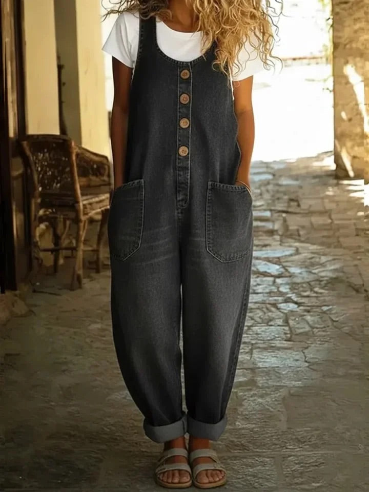 Ruth | Vintage Organisierte Katoenen Jeans
