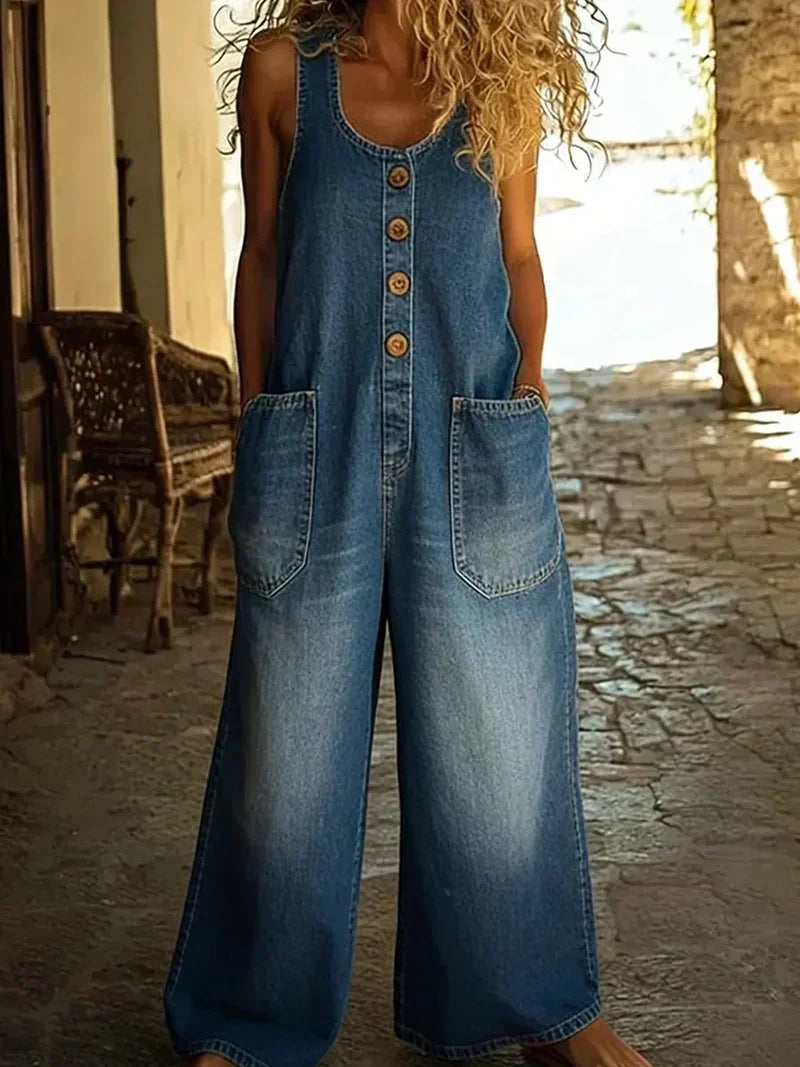 Lora™ | Vintage-Stijl Overalls